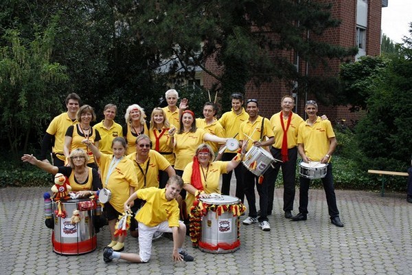 Samba-Trommelgruppe 